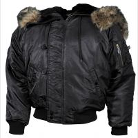 Куртка "аляска" №2В, черная, с капюшоном , новая, пр-ль "Max Fuchs AG"