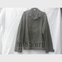 Блуза AU, олива, rippstop, летняя, оригинальный покрой, б/у
