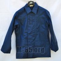 Куртка GB, поліцейська, темно-синя,  непромокальна , б/в