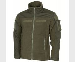 Флісовая куртка "Combat", колір оливковий, вир-к "MFH" (Німеччина), нова